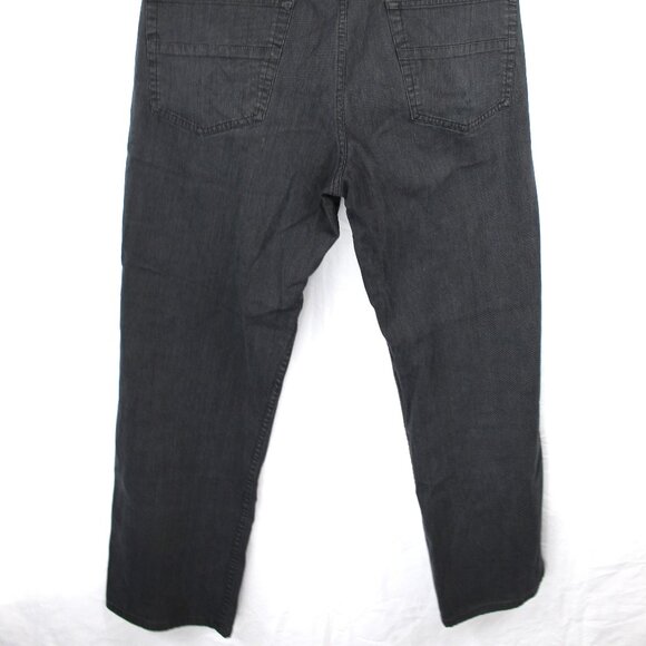English Laundry Brixton Men's Size 38x30 Charcoal Gray Straight Leg Jeans - Picture 6 of 13